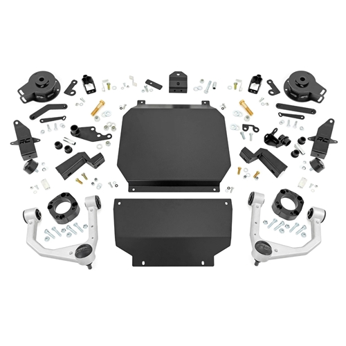 Rough Country 3.5in Lift Kit - Front and Rear - Toyota Tundra