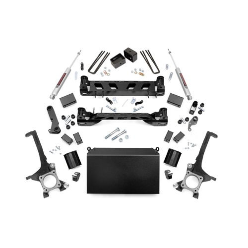 Rough Country 4in Lift Kit - Front and Rear - Toyota Tundra (2016-2021)