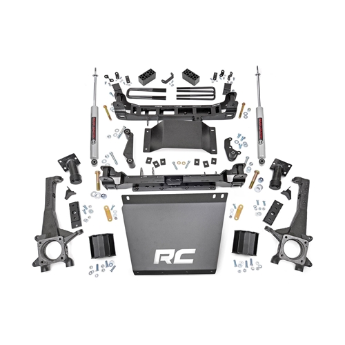 Rough Country 4in Lift Kit - Front and Rear - Toyota Tacoma