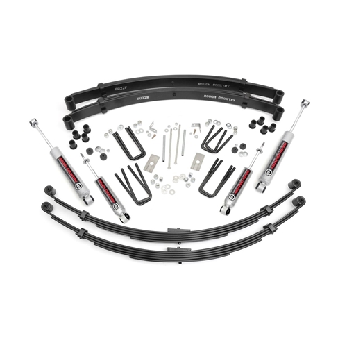Rough Country 3in Lift Kit - Front and Rear - Toyota Pickup 4WD