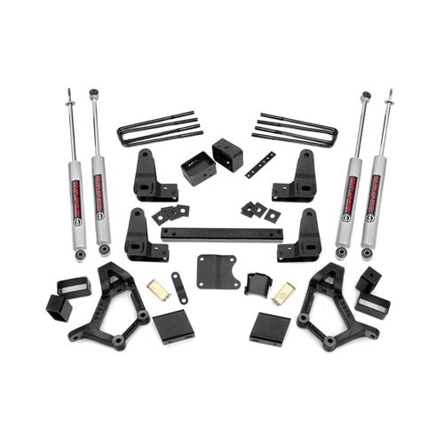 Rough Country 4-5in Lift Kit - Front and Rear - Toyota Pickup 4WD