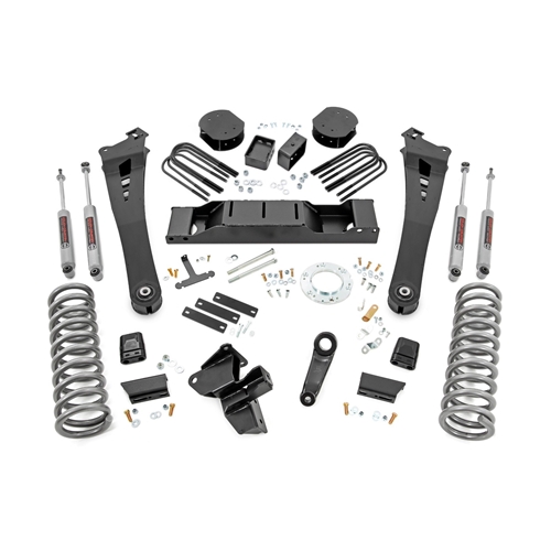 Rough Country 5in Lift Kit - Front and Rear - Ram 3500 4WD Diesel