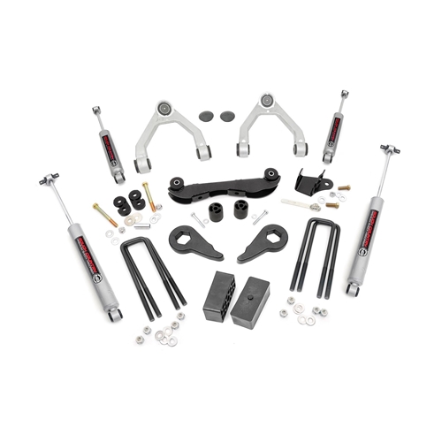 Rough Country 2-3in Lift Kit - Front and Rear - Chevrolet/GMC 1988-1999