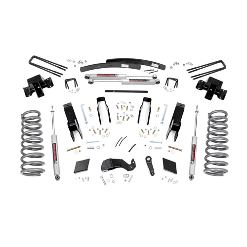 Rough Country 5in Lift Kit - Front and Rear - Dodge Ram 2500 Non-V8 Gasoline