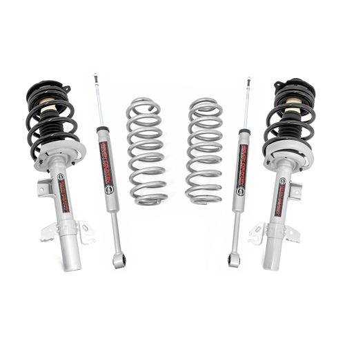 Rough Country 2in Lift Kit - Front and Rear - Jeep Cherokee