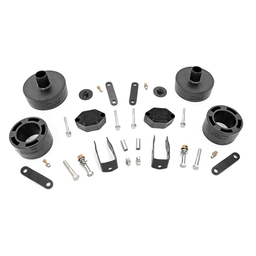 Rough Country 2.5in Lift Kit - Front and Rear - Jeep Wrangler RWD/4WD