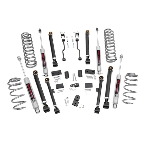 Rough Country 4in Lift Kit - Front and Rear - Jeep Grand Cherokee RWD/4WD