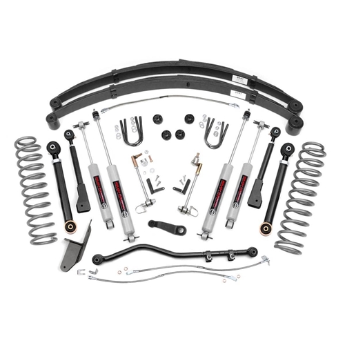 Rough Country 4.5in Lift Kit - Front and Rear - Jeep Cherokee (1984-2001)