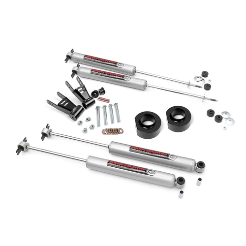 Rough Country 1.5in Lift Kit - Front and Rear - Jeep Cherokee