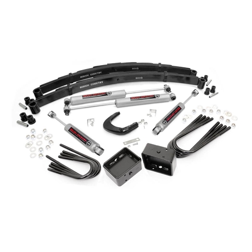 Rough Country 4in Lift Kit - Front and Rear - Select Chevrolet/GMC 4WD 1988-1991