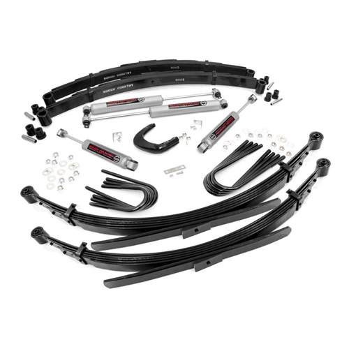 Rough Country 4in Lift Kit - Front and Rear - Chevrolet V20/V2500 Suburban