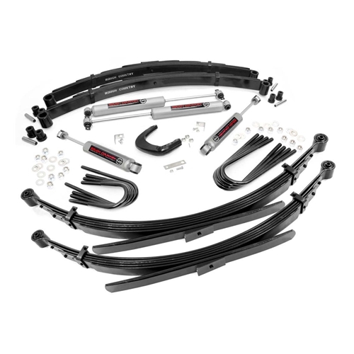 Rough Country 4in Lift Kit - Front and Rear - Chevrolet V20/V2500 Suburban 4WD