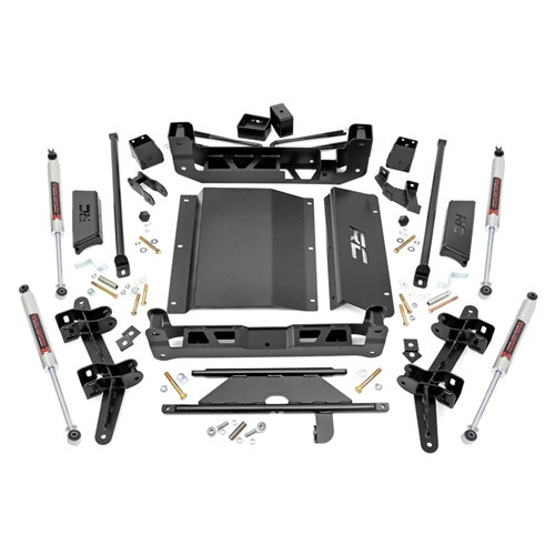 Rough Country 4in Lift Kit - Front and Rear - Chevrolet/GMC 4WD 1988-1999