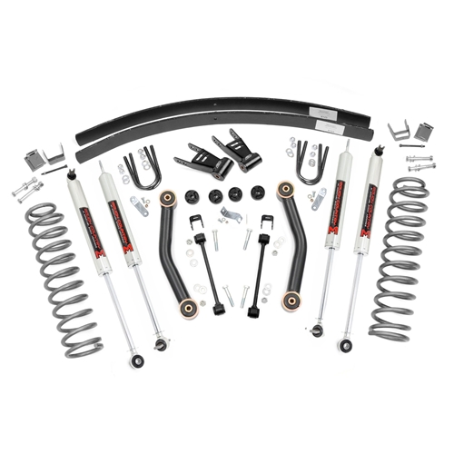 Rough Country 4.5in Lift Kit - Front and Rear - Jeep Cherokee