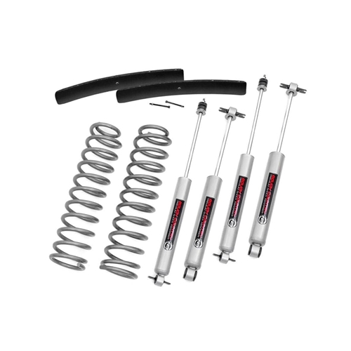 Rough Country 3in Lift Kit - Front and Rear - Jeep Comanche MJ RWD/4WD