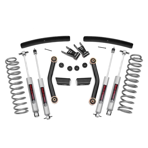 Rough Country 4.5in Lift Kit - Front and Rear - Jeep Comanche MJ 4WD