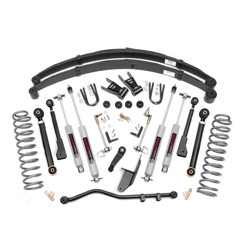 Rough Country 6.5in Lift Kit - Front and Rear - Jeep Cherokee