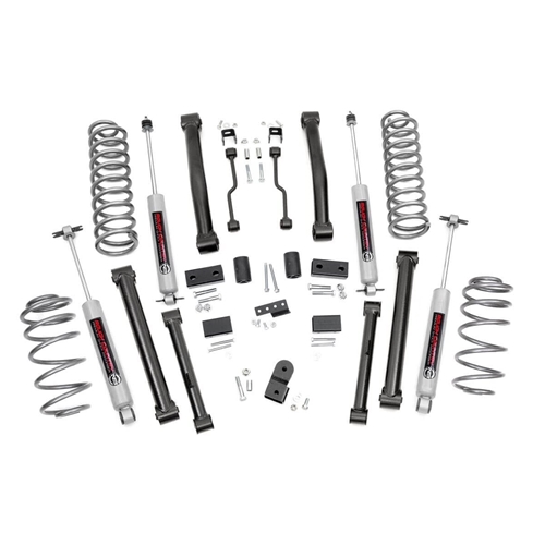 Rough Country 4in Lift Kit - Front and Rear - Jeep Grand Cherokee 1993-1998