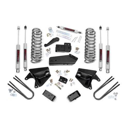 Rough Country 4in Lift Kit - Front and Rear - Ford F-150 4WD (1980-1996)
