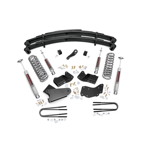 Rough Country 4in Lift Kit - Front and Rear - Ford Ranger