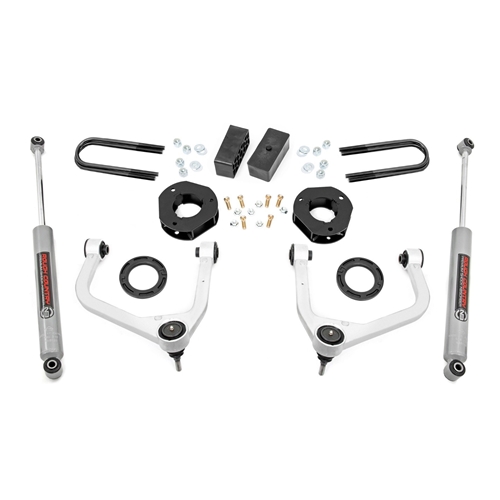 Rough Country 3.5in Lift Kit - Front and Rear - GMC Sierra 1500