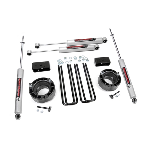Rough Country 2.5in Lift Kit - Front and Rear - Dodge Ram 1500 4WD