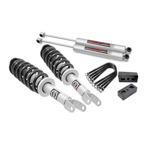 Rough Country 2.5in Lift Kit - Front and Rear - Dodge Ram 1500