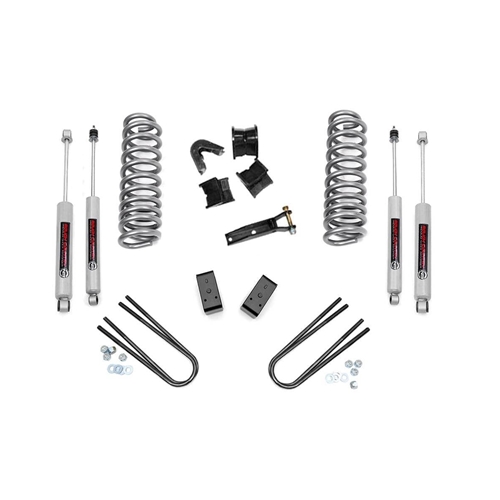 Rough Country 2.5in Lift Kit - Front And Rear - Ford Bronco 4WD (1978-1979)