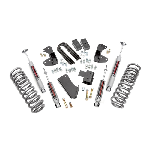 Rough Country 2.5in Lift Kit - Front And Rear - Ford F-150 4WD (1980-1996)