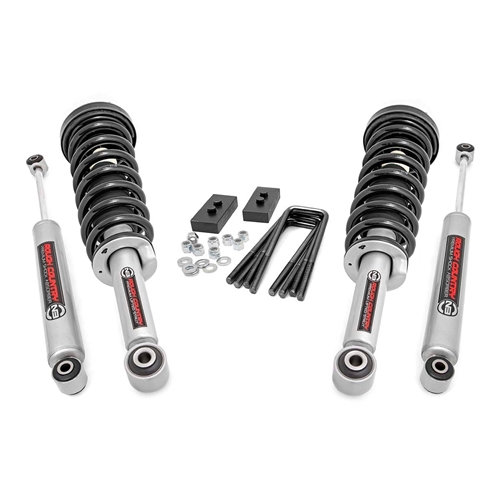 Rough Country 2in Lift Kit - Front and Rear - Ford F-150 No Raptor