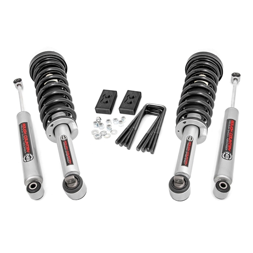 Rough Country 2in Lift Kit - Front and Rear - Ford F-150 4WD No Raptor