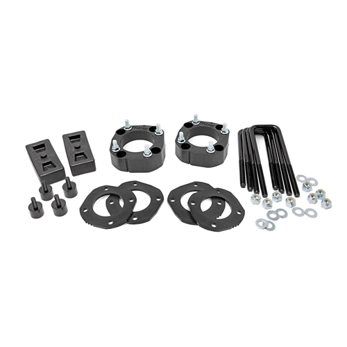 Rough Country 2.5-3in Leveling Kit - Front and Rear - Toyota Tundra RWD