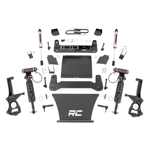 Rough Country 6in Vertex Coilovers Lift Kit - Front and Rear - Silverado 1500 4WD