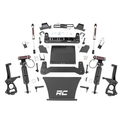 Rough Country 6in Vertex Reservoir Lift Kit - Front and Rear - GMC Sierra 1500 2WD/4WD