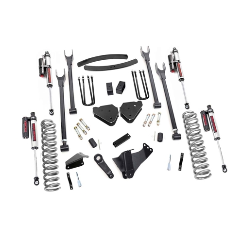 Rough Country 6in Vertex Reservoir Kit - Front and Rear - Ford F-250/350 Super Duty 4WD Non-Dually