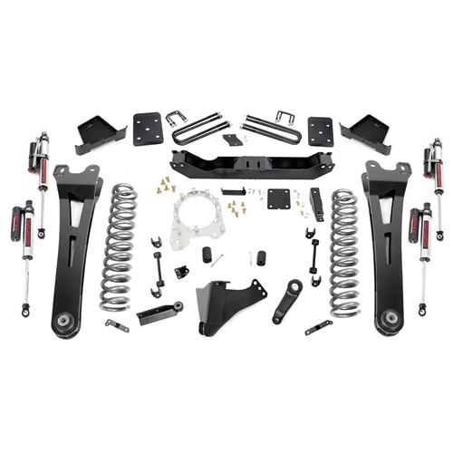 Rough Country 6in Vertex Reservoir Lift Kit - Front and Rear - Ford F-250/350 Super Duty 4WD Non-Gasoline