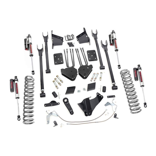 Rough Country 6in Vertex Reservoir Lift Kit - Front and Rear - Ford F-250 Super Duty 4WD