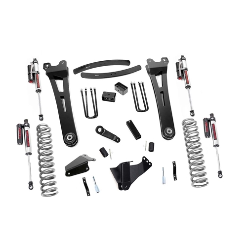 Rough Country 6in Vertex Reservoir Lift Kit - Front and Rear - Ford F-250/350 Super Duty 4WD (05-07)