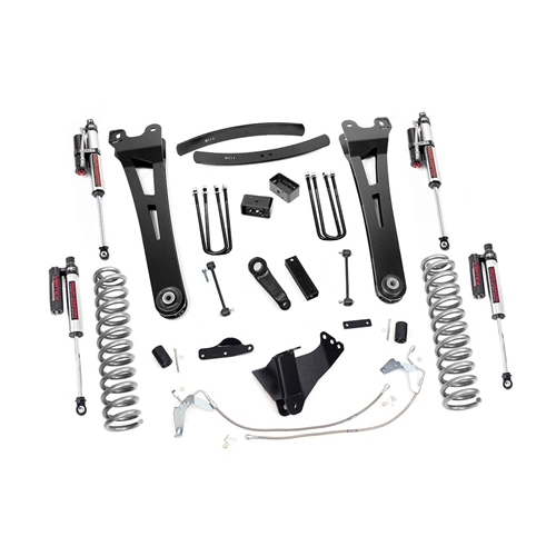 Rough Country 6in Vertex Reservoir Lift Kit - Front and Rear - Ford F-250/F-350 Super Duty 4WD (08-10)