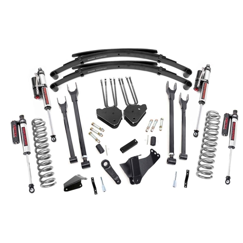 Rough Country 6in Vertex Reservoir Lift Kit - Front and Rear - Ford F-250/F-350 Super Duty 4WD (05-07)