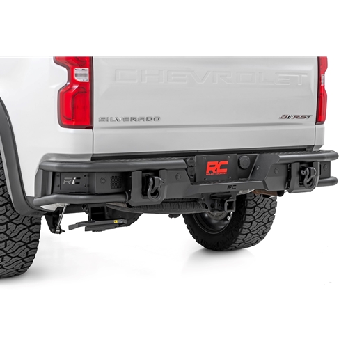 Rough Country Rear Tubular Bumper - Chevy Silverado 1500