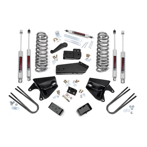 Rough Country 4in Lift Kit - Front and Rear - Ford F-150 RWD (1980-1996)