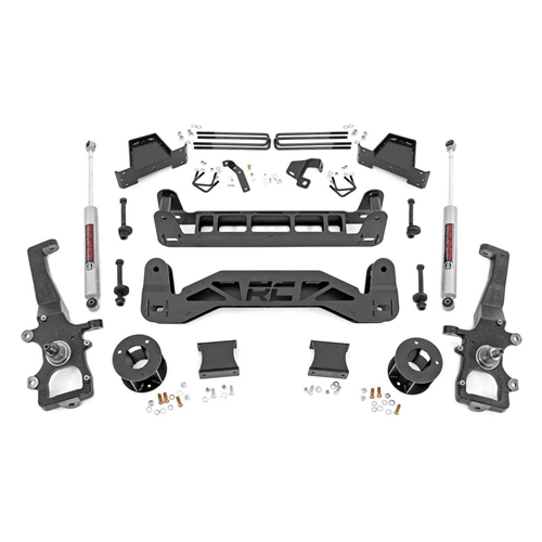 Rough Country 6in Lift Kit - Front and Rear - Ford F-150 RWD (2004-2008)