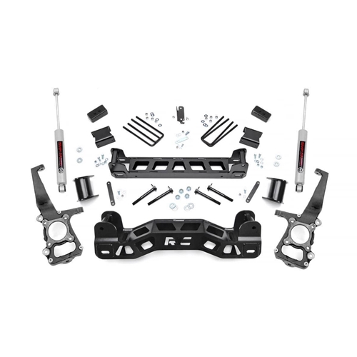 Rough Country 4in Lift Kit - Front and Rear - Ford F-150 RWD (2009-2010)