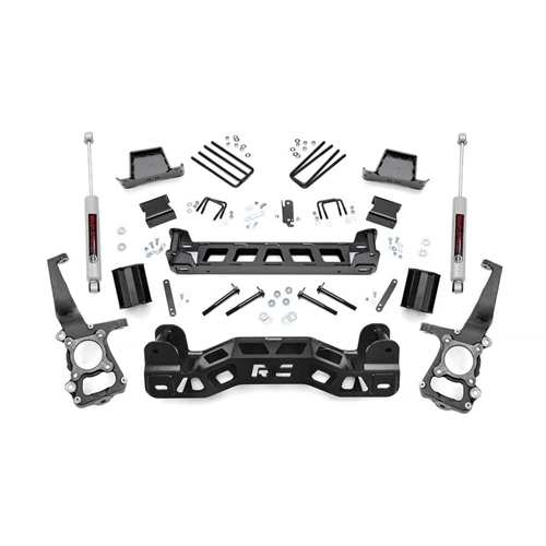 Rough Country 6in Lift Kit - Front and Rear - Ford F-150 RWD (2011-2014)