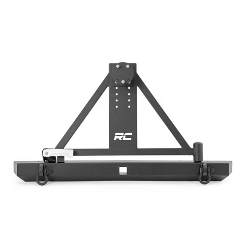 Rough Country Classic Rear Bumper With Tire Carrier - Jeep Wrangler TJ
