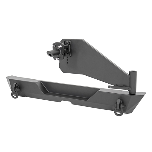 Rough Country Rear Trail Bumper w/ Tire Carrier - Jeep Wrangler JL