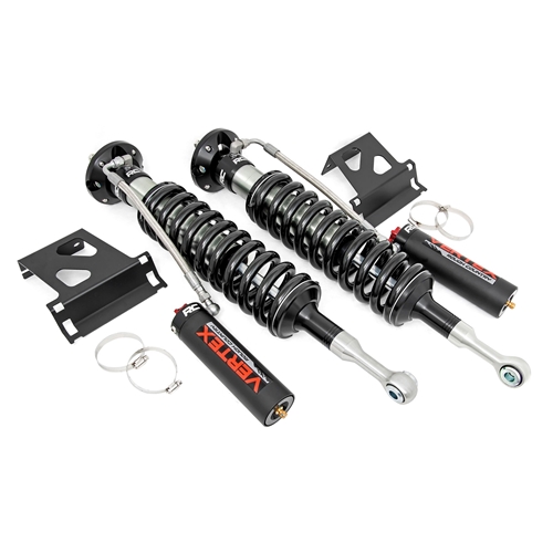 Rough Country 3.5in Vertex 2.5 Adjustable Coilovers Set - Front - Toyota Tundra 4WD
