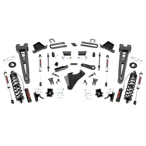 Rough Country 4.5in Coilover Conversion Kit - Front and Rear - Ford F-250/350 Super Duty 4WD