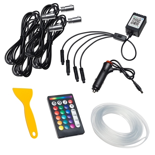 ORACLE ColorSHIFT Fiber Optic LED Interior Kit - 4 PCS